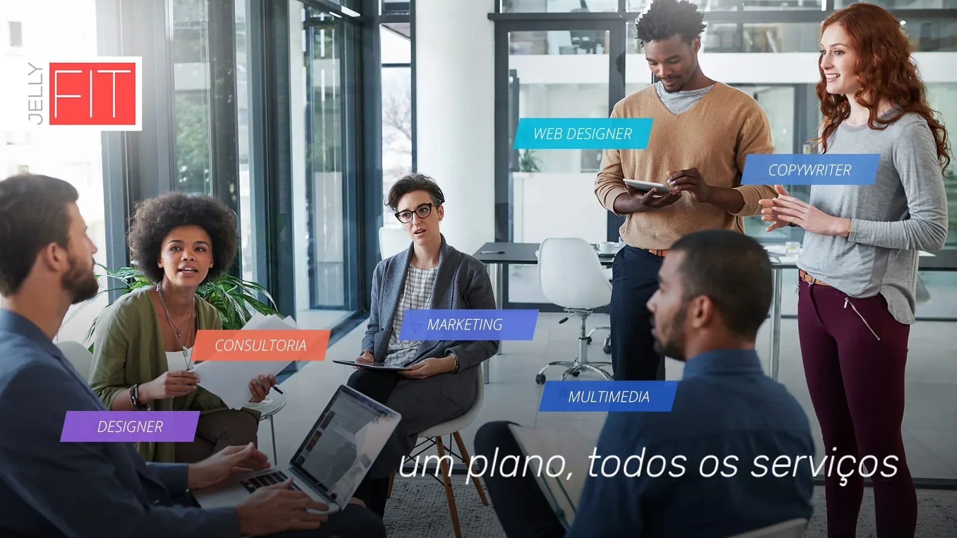 JellyFIT - plano multi serviços.
