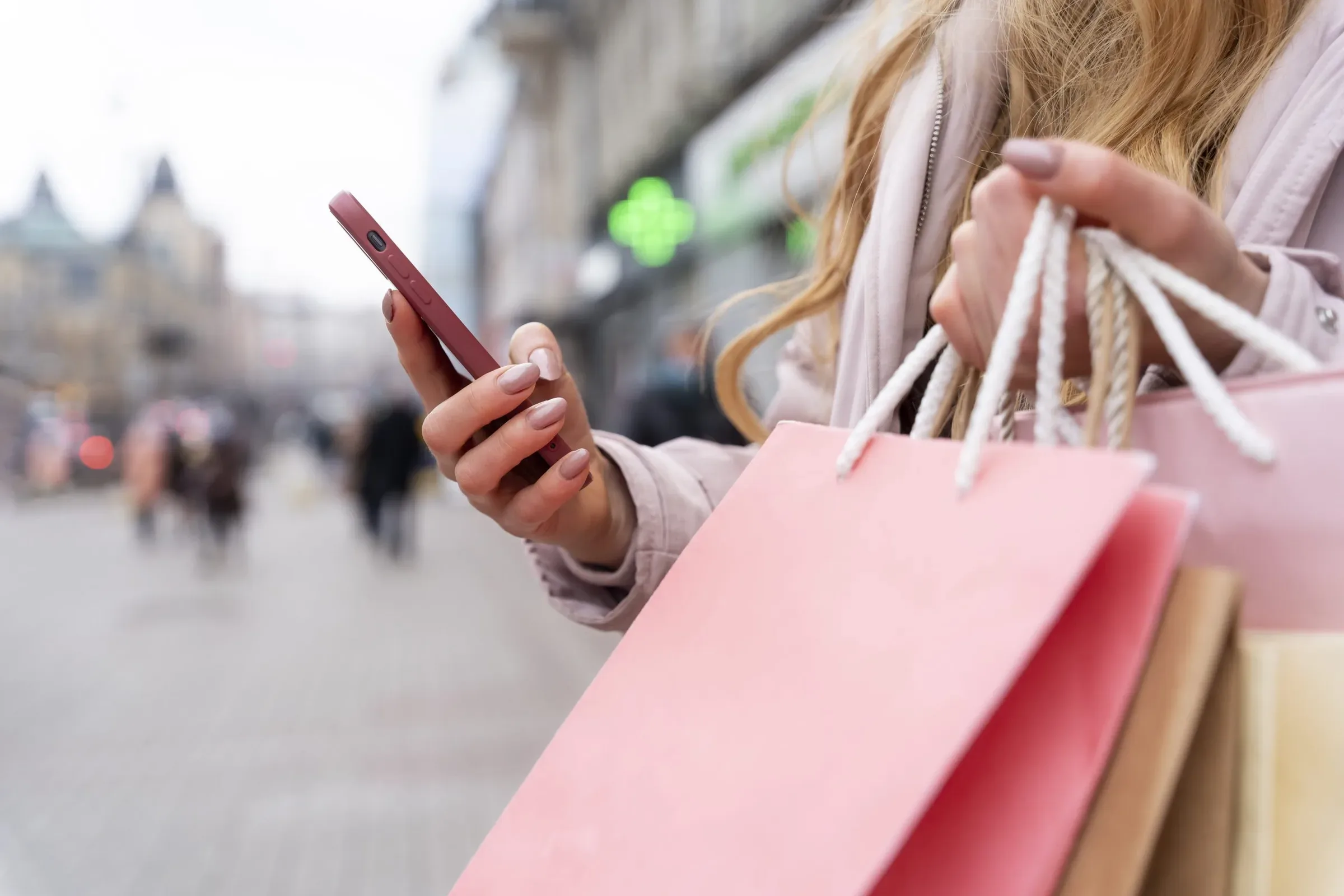 young adult shopping city scaled